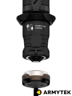 Фонарь Armytek Predator Pro Magnet USB. Белый свет