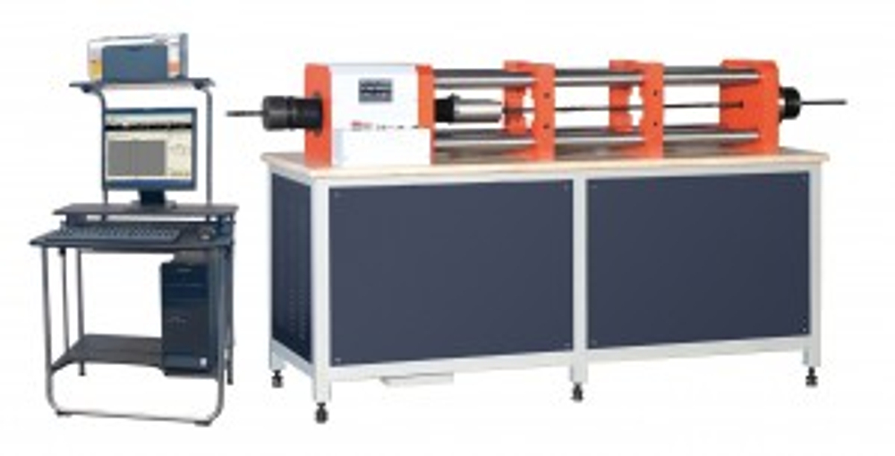 Horizontal steel wire relaxation testing machine