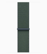 Apple Watch SE 2024 GPS 44mm Starlight Aluminum Case with Sport Loop Lake Green (ремешок Спортивная петля цвета Зеленое озеро) MXEW3