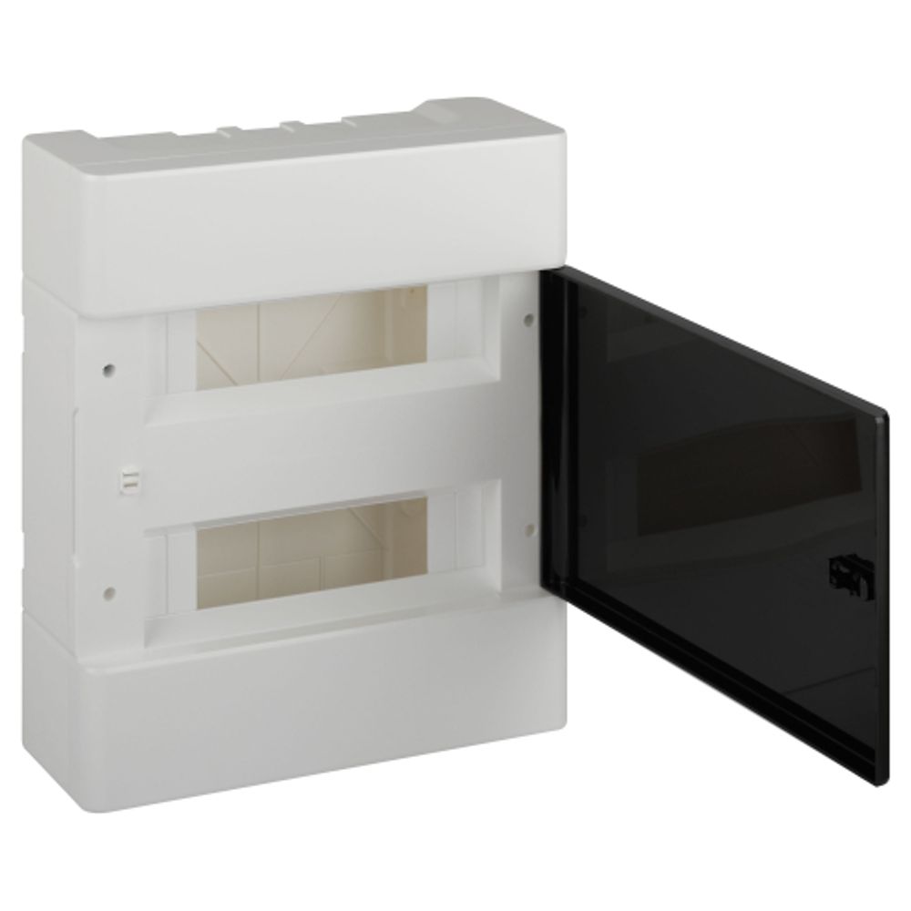 Корпус пластиковый навесной ЭРА TREND ЩРН-П-24 IP41 прозрачная крышка белый