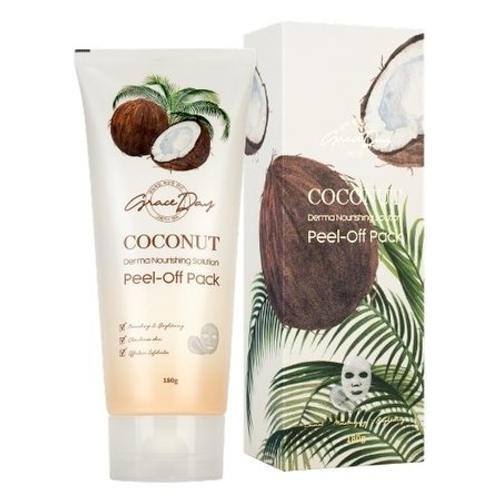 Очищающая маска-пленка с Кокосом Grace Day Coconut Derma Nourishing Solution Peel-Off Pack 180г