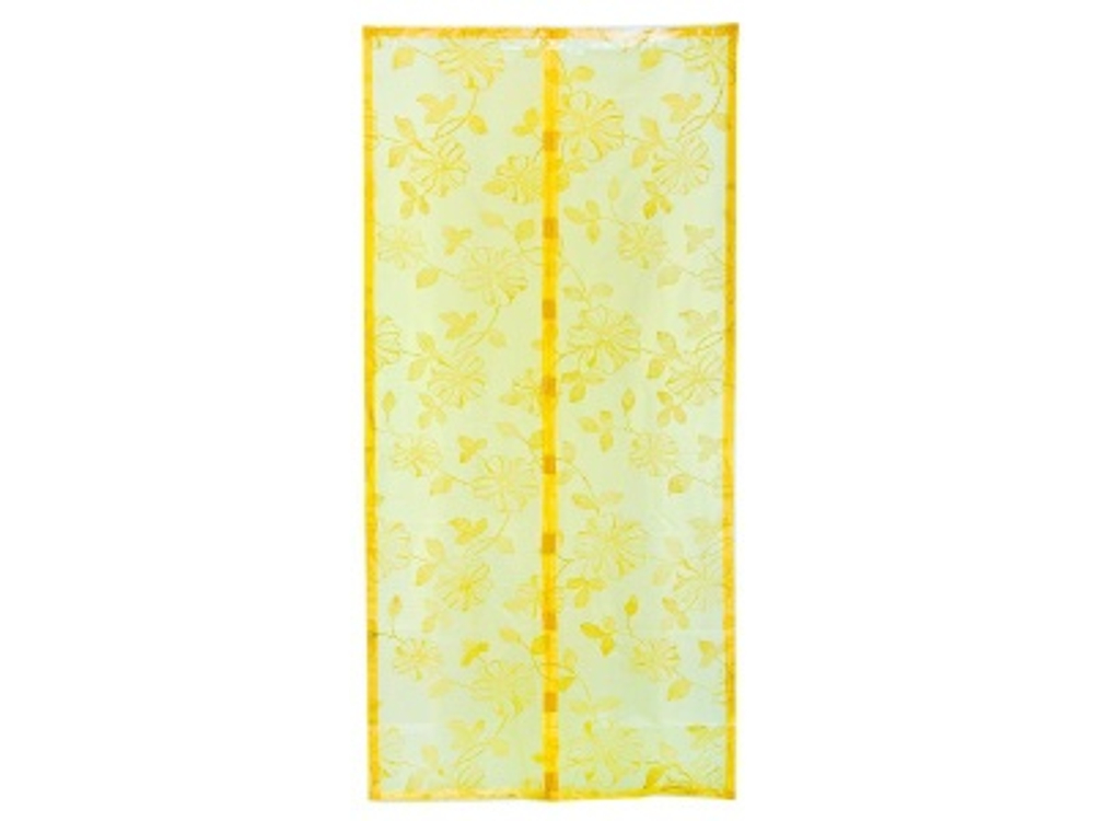 Сетка VETTA дверная антимоскитная на магнитах 100*210см бежевая "петунья" в коробке