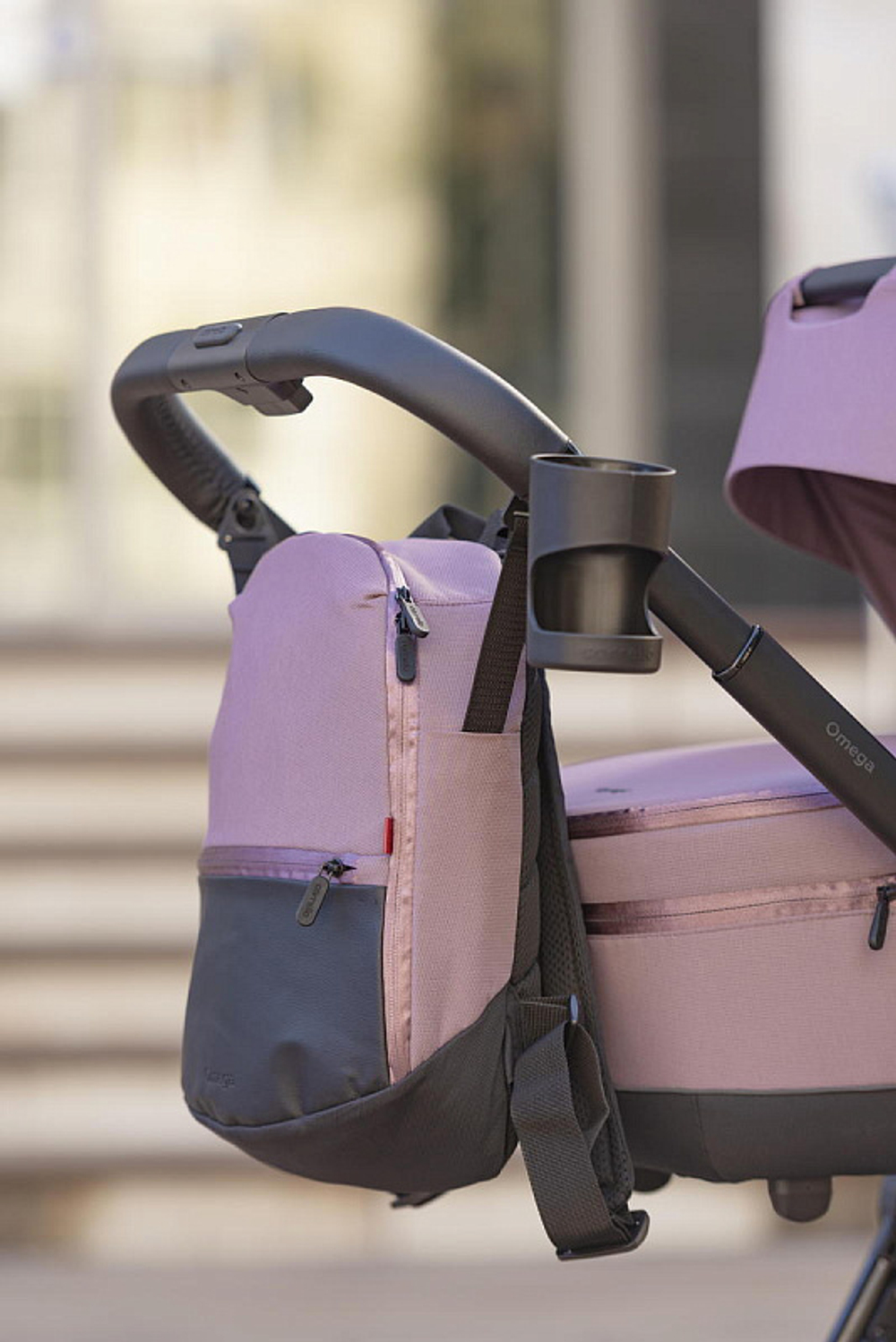 Коляска 2 в 1 Carrello Omega Plus CRL-6540 Galaxy Pink