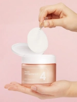 Numbuzin Себорегулирующие тонер-пэды для сужения пор No.4 Pore Zero Peeled Egg Toner Pad 70 шт