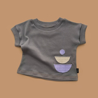 Футболка SQUARE с аппликацией