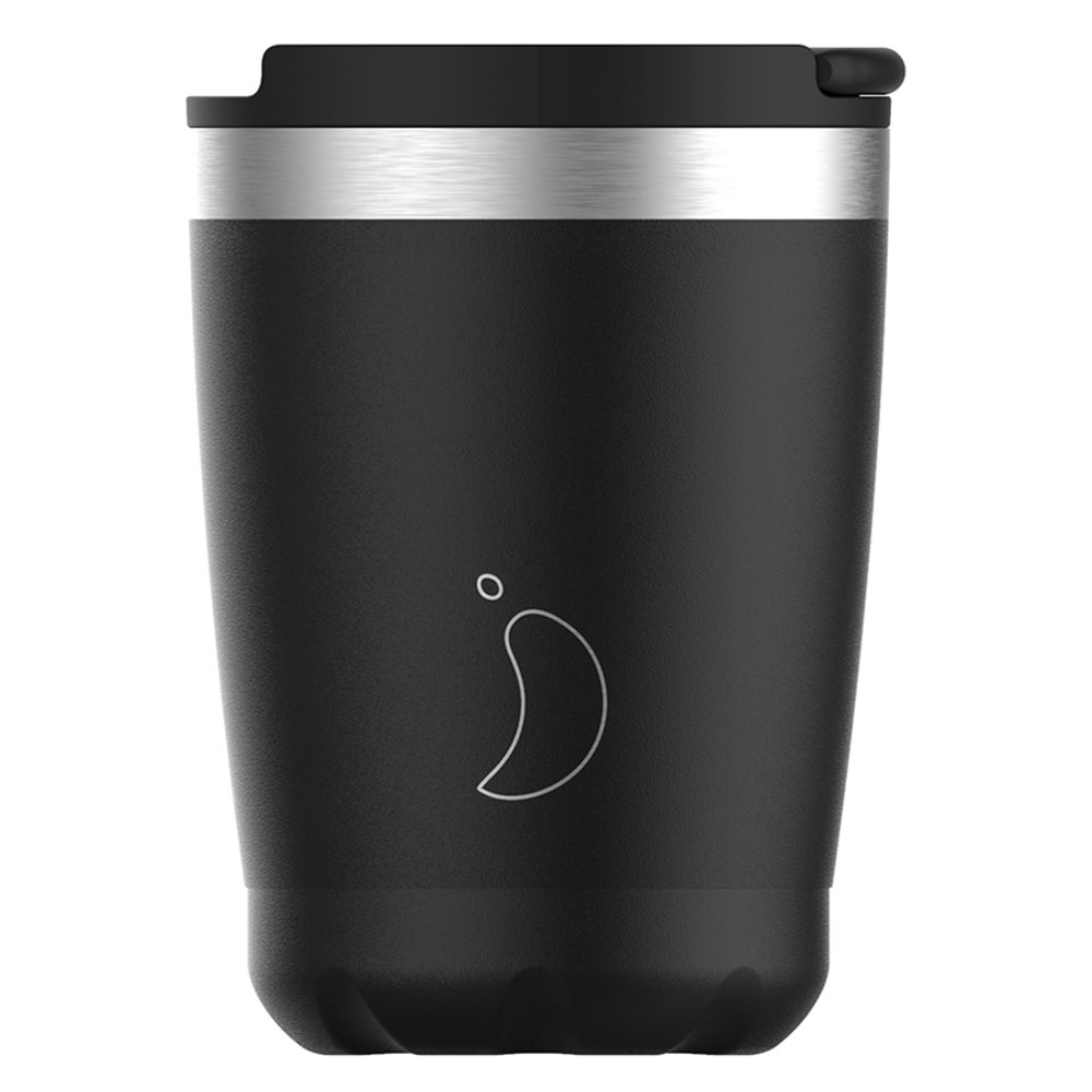Chilly&#39;s Bottles Термокружка Coffee Cup 340 мл Monochrome Black