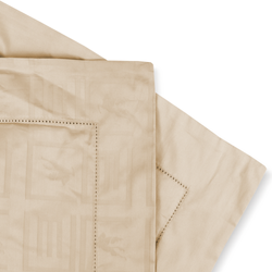 Постельное белье Etro Base Beige сатин-жаккард