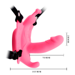 Силиконовая бабочка для стимуляции клитора и сосков Baile Mini Love Egg BI-014143