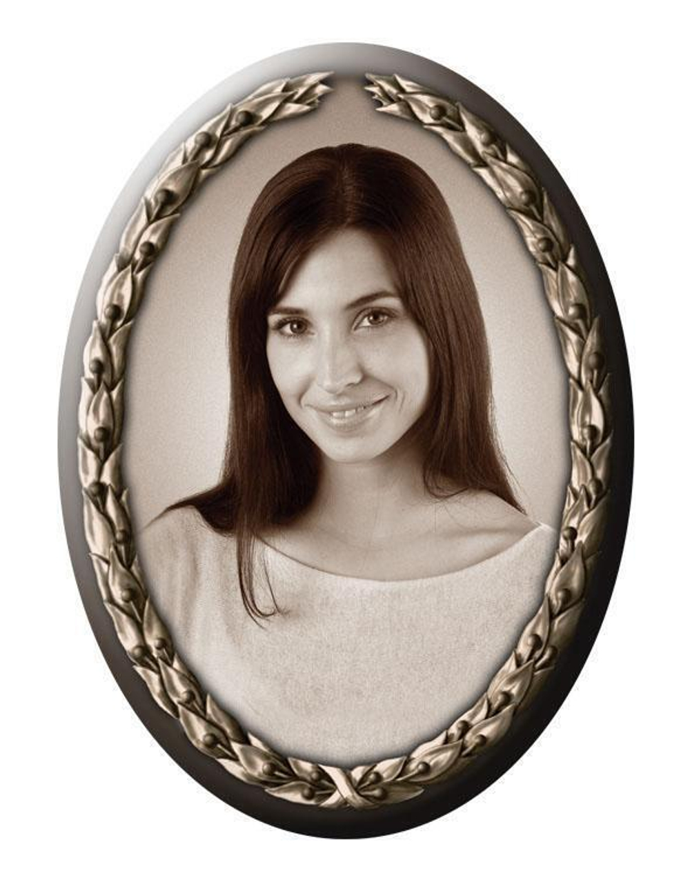 Портрет для памятника без надписи