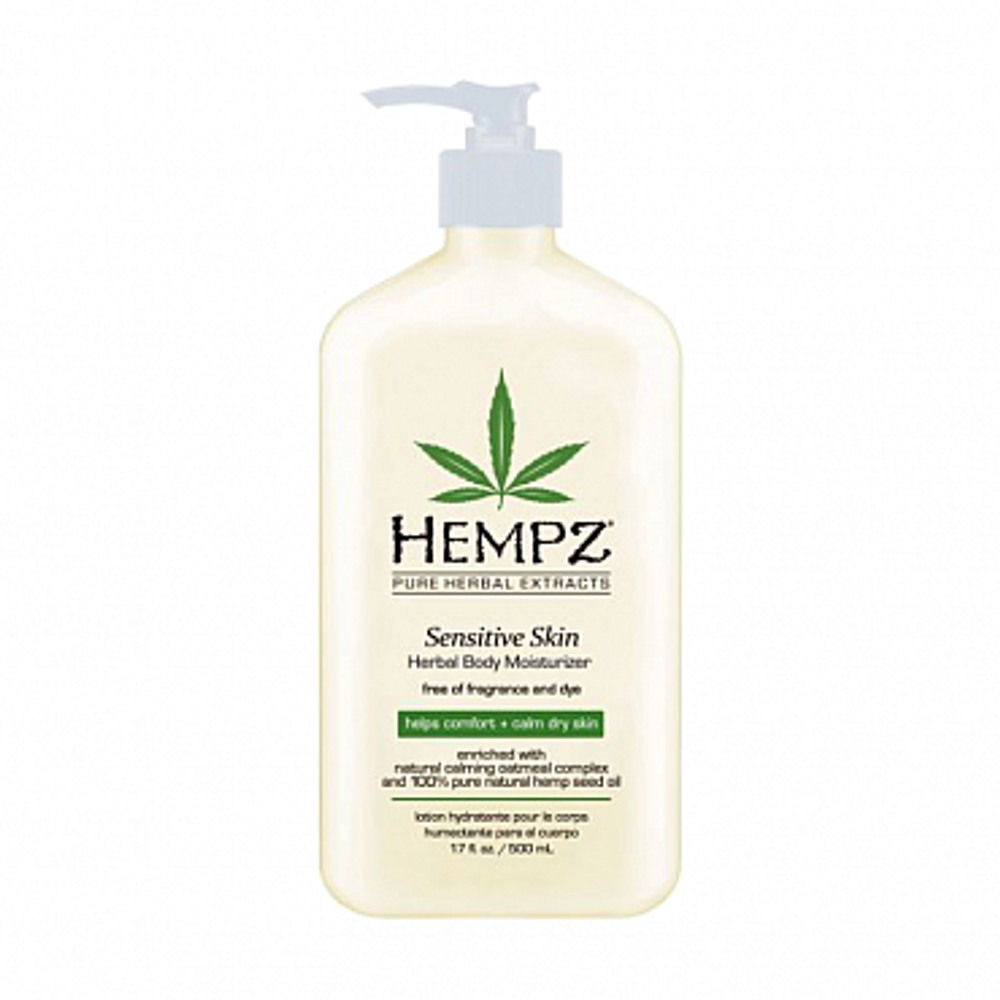 Молочко для тела "Чувствительная кожа" Hempz Sensitive Skin Herbal Body Moisturizer 500 мл