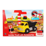 Набор Jumbo самосвал с конструктором 40 дет., в коробка (Орион)