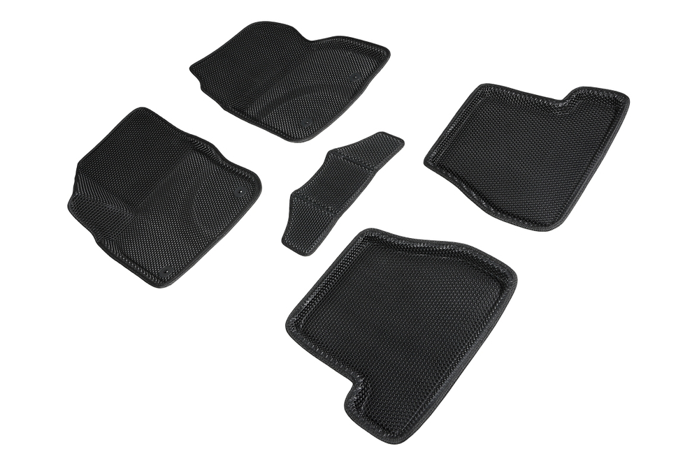 Коврики EVA 3D соты для Ford Focus III рест. АКПП 2015-2019, Seintex.95252