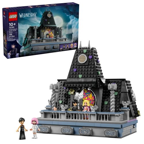 Конструктор LEGO Wednesday 76781 Комната Уэнздей и Энид