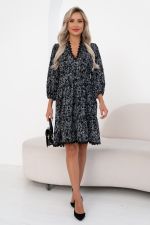Платье Алика(черный/белый) Р11-1142 Nikol (Акция)