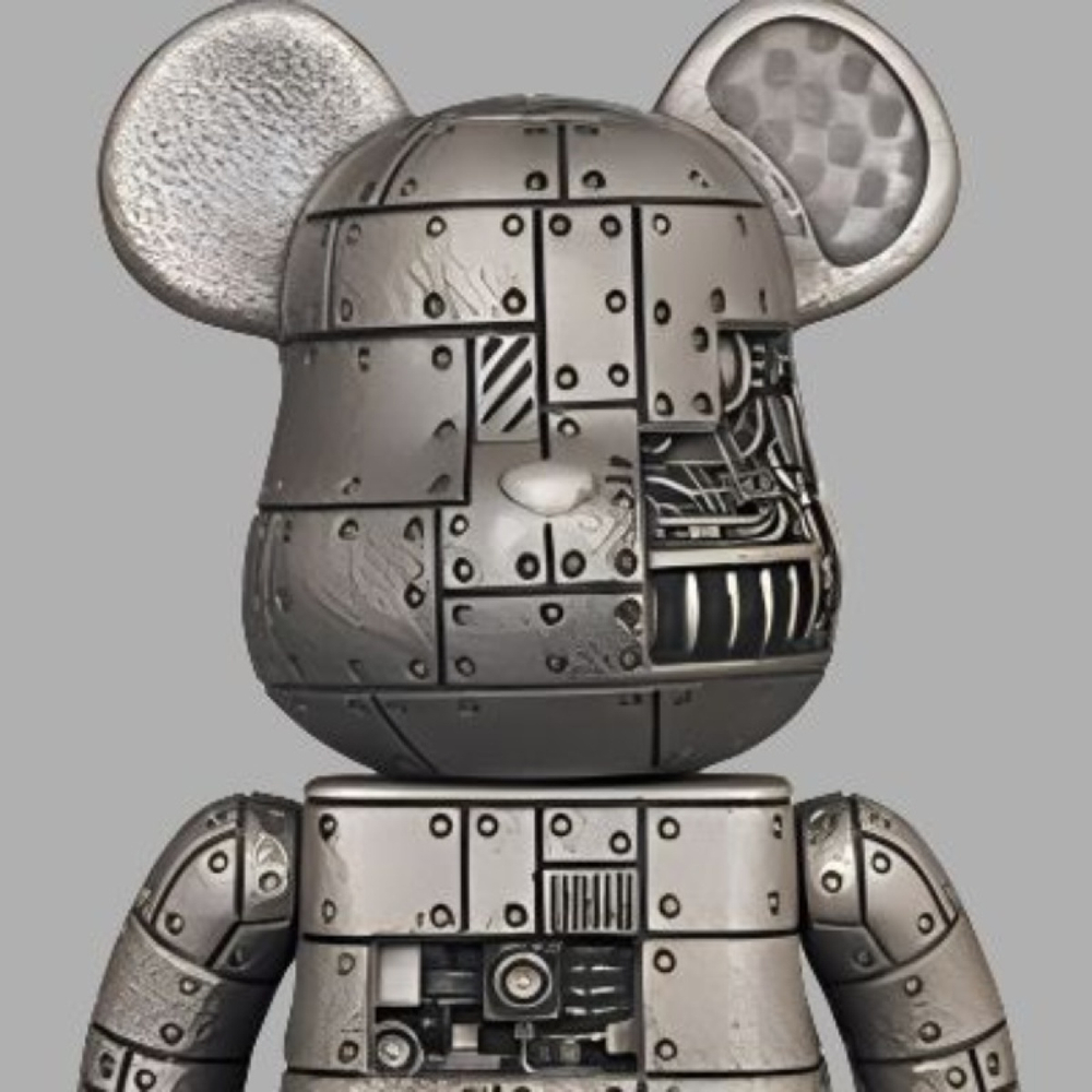 Дизайнерские игрушки BE@RBRICK, 1970336-606239876