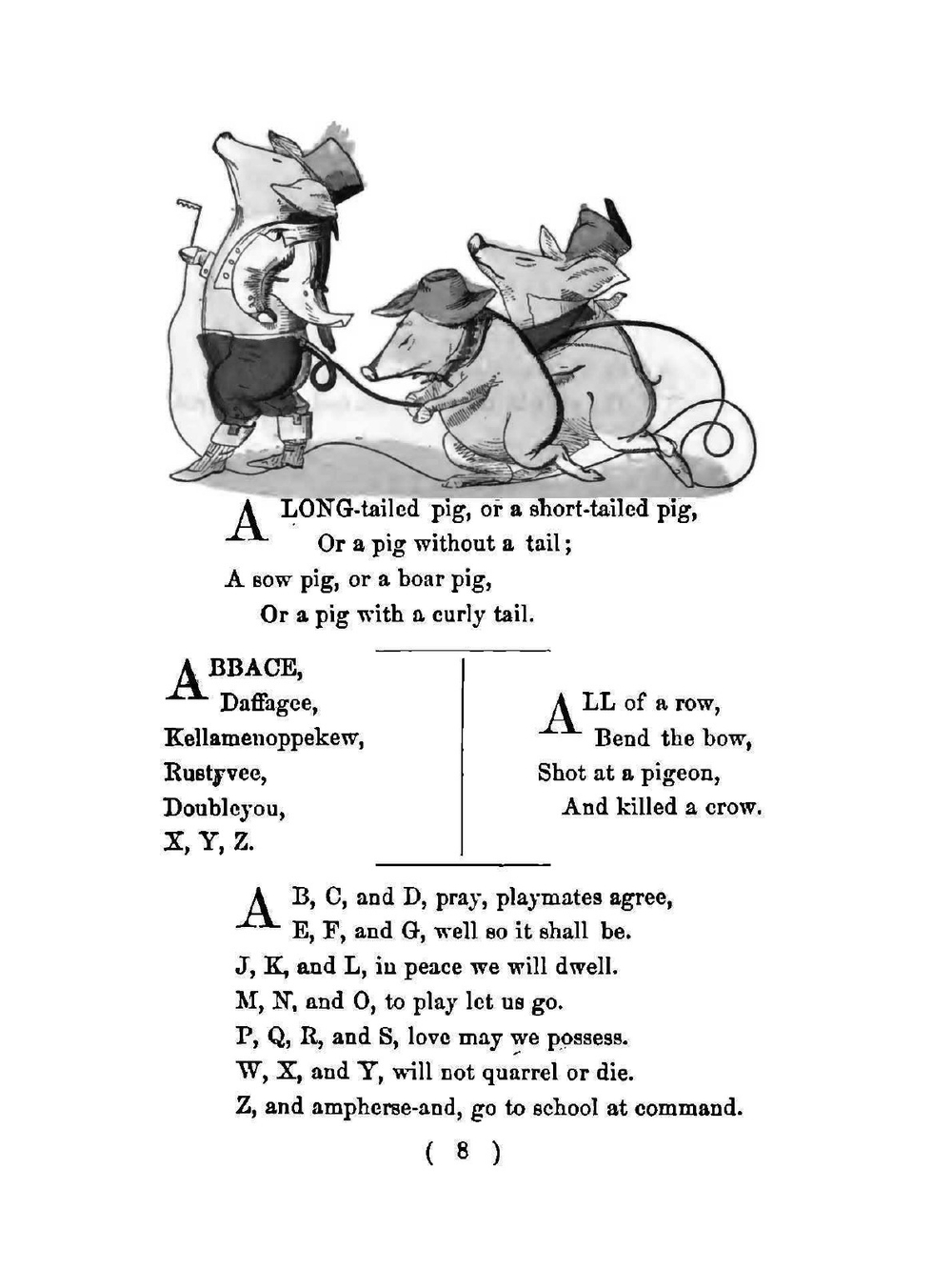 Mother Goose's chimes, rhymes & melodies | M. l'abbé Trochon