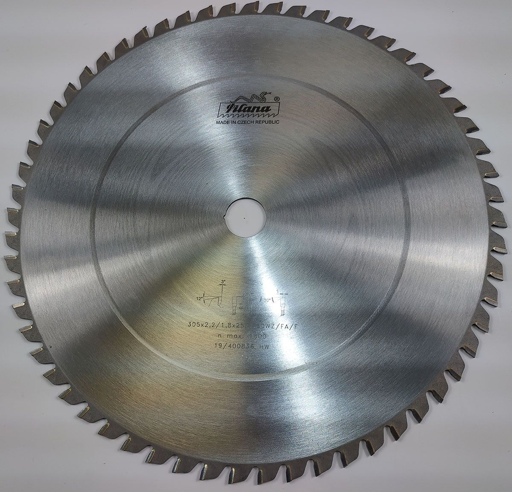 Пила дисковая TCT "Pilana" 305x2.2/1.8x25.4 z60 64 WZ/FA/F