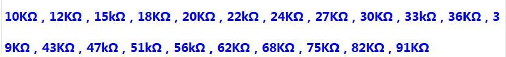 Комплект резисторов 2W-1%/105шт/10-91K