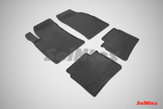 Резиновые коврики в салон Hyundai Sonata V [NF] (2004-2010) "Сетка"