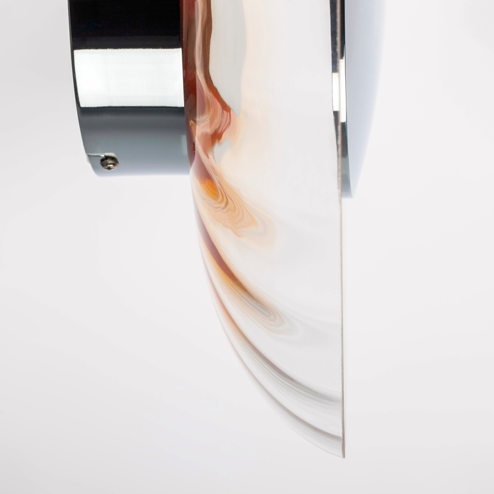 809023 Настенно-потолочный светильник CELESTA LED 24W 600LM ХРОМ/КОНЬЯЧНЫЙ 3000K