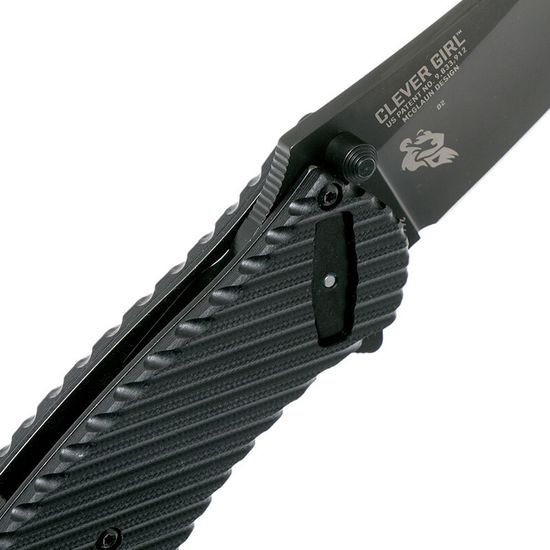 Складной нож CRKT Clever Girl сталь D2, рукоять G10 c клинком из стали D2, рукоять G10