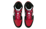 Кроссовки Jordan Air Jordan 1 Mid "Bred Toe" (Женская размерная сетка)
