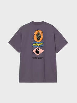 Футболка Carhartt WIP Stacked Grapes Shady Purple