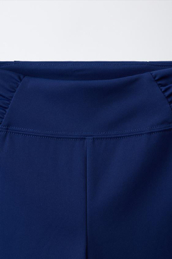 ZARA БРЮКИ КАПРИ, МОРСКОЙ СИНИЙ