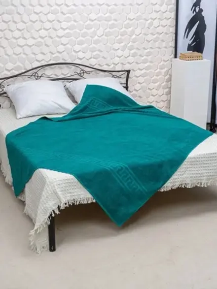 Простыня махровая гладкокрашеная