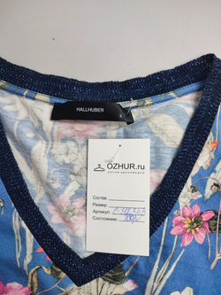 Футболка Hallhuber с принтом 44 размер