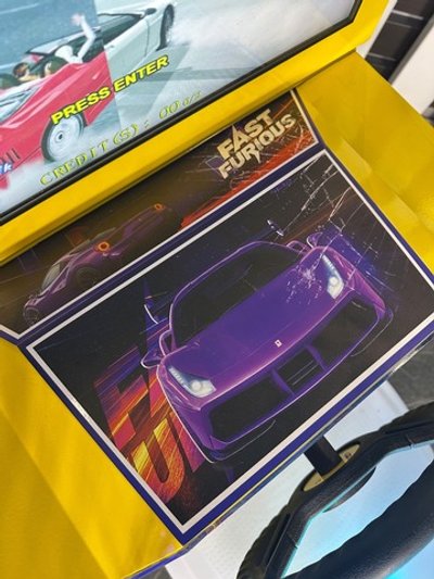 Детский гоночный видео симулятор «Супер драйв»