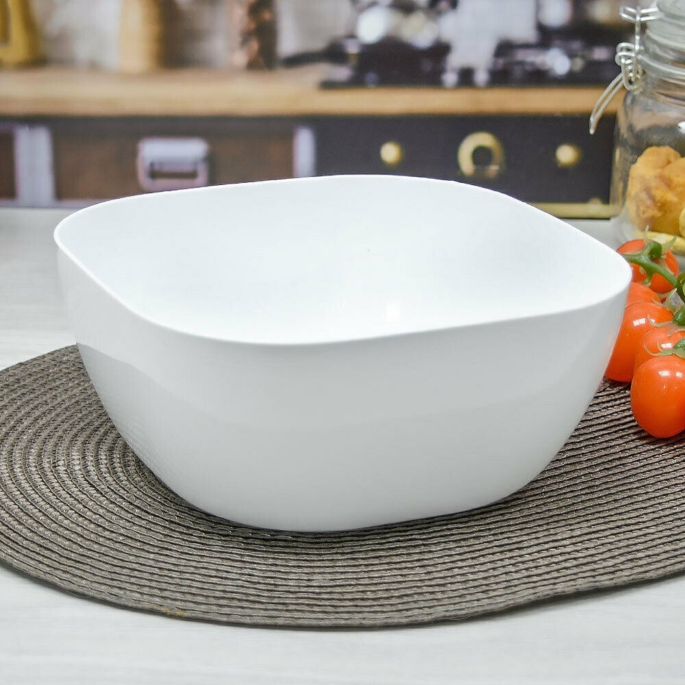 Салатник 2л "Смарт", белый