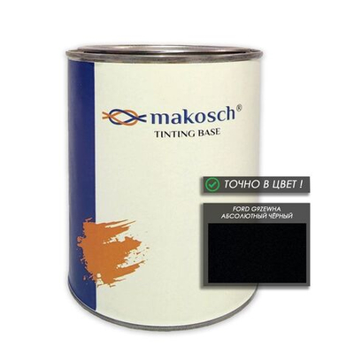 Автоэмаль makosch/FORD G9ZEWHA, Базовая эмаль, чёрный, перламутр, 800мл.