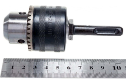 Набор МАСТЕР патрон ключевой 13 мм, SDS+ адаптер, ключ для патрона ЗУБР 29081-H3