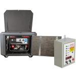 A-iPower A8000EAX бензиновый генератор в кожухе 1200 RAL 7024 с блоком АВР 400В/25А (8 pin) New УТ-11182370/29109