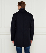 Шерстяное пальто 2в1 Hechter Paris - темно-синий(45014-142270)