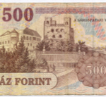 Банкноты Венгрия 500 и 1000 форинтов 2011 год. VF