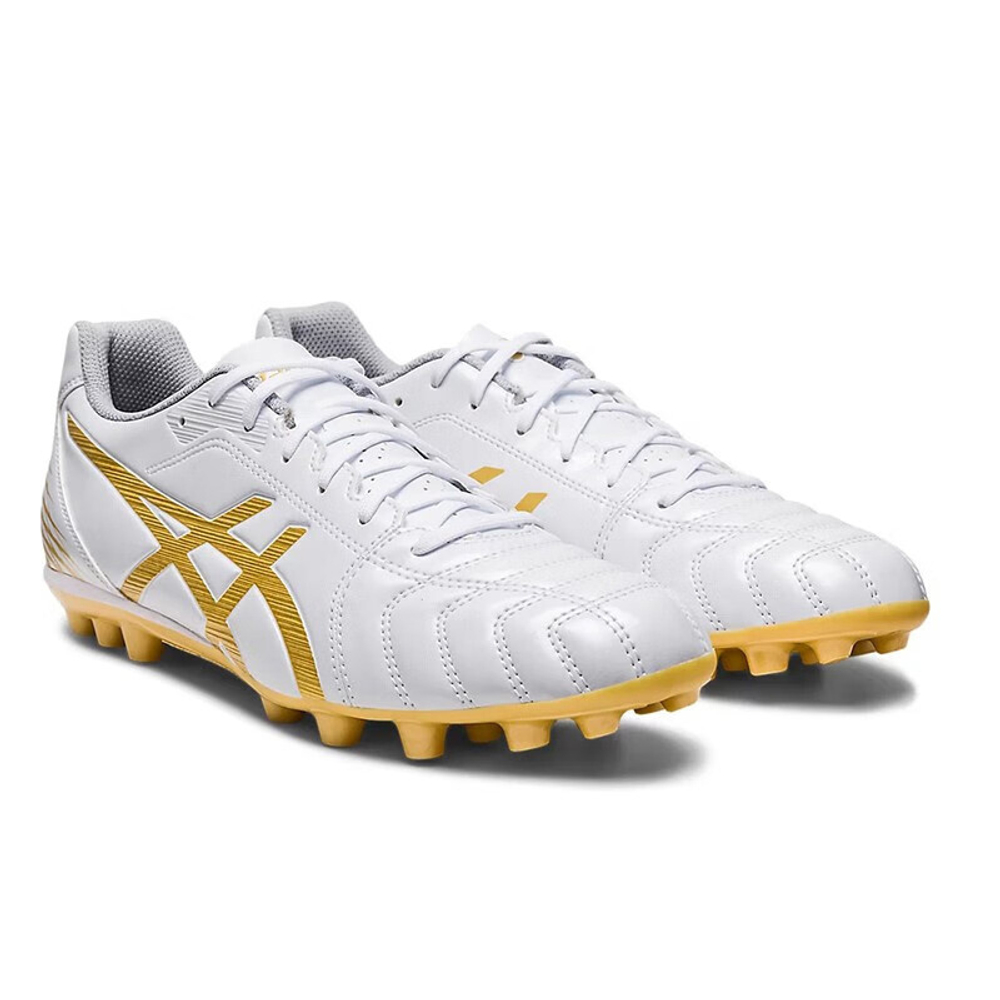 Asics Dslight Club artificial turf AG (rubber short nails) non-slip wrapping football shoes men's platinum