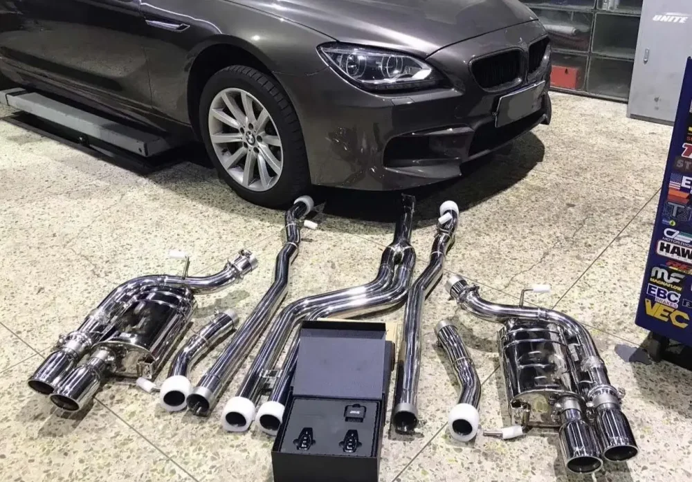 Спортивная выхлопная система с заслонками для BMW 6 Series 640i 3.0T 2011-2017 БМВ