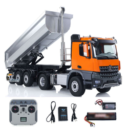 Радиоуправляемый металлический тягач Kabolite 5801 серый 1/14 4x4 масштаб 1/14 , 2,4 ГГц , 4WD, 14-канальная радиоуправляемая модель самосвала , новинка 2025г