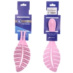 Расчёска массажная «МАЛИБУ», цвет лавадовый, 22*7СМ (Блистер Ultramarin и пакет)