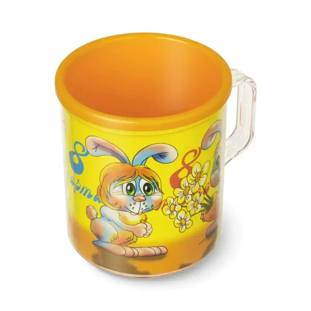 Термокружка 8 марта 0,4л С542 (комплект 20 шт)