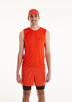 МАЙКА МУЖСКАЯ SUPER MESH TANK TOP | TANGERINE