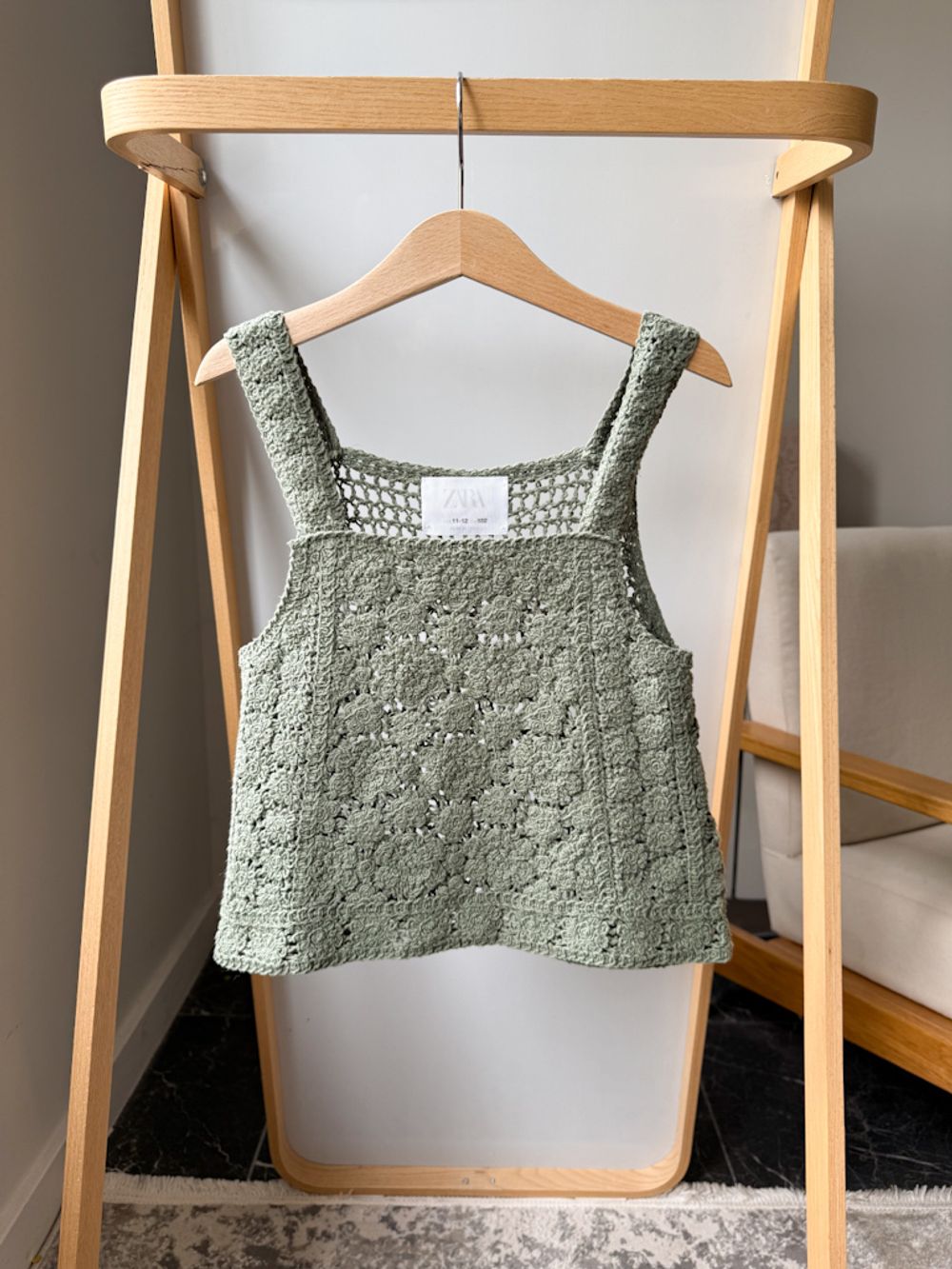 Вязаный костюм Zara, 140