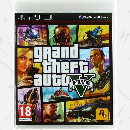 ## Grand Theft Auto V (Б/У)  [PS3, русские субтитры]