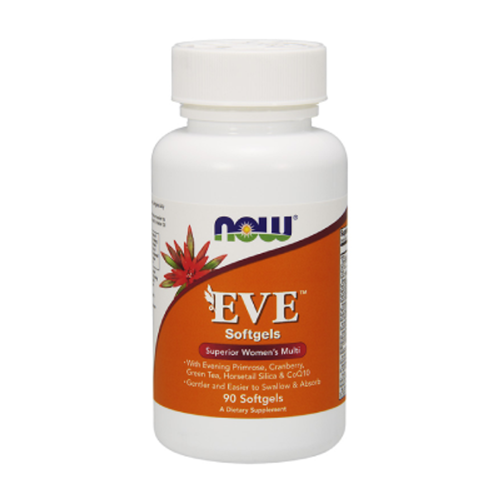 NOW Eve женские мультивитамины 90 гелевых капсул
