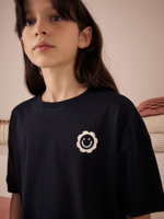 Пижама для девочки Next AC2-707, 2 шт., Черный, Молочный