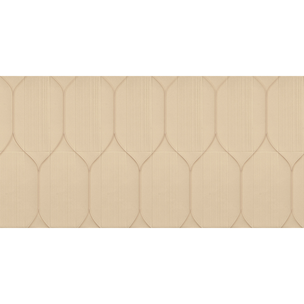 Керамогранит Lavelly Hexagon Relief бежевый матовый 1200х600х8,5 мм (2 шт.=1,44 кв.м)