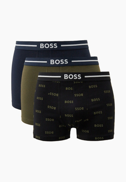 Трусы (набор 3 шт) мужские BOSS Trunk 3P Bold Design 10257114 01