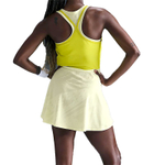 Платье Nike W Dry FIT SLAM DRESS светло-жёлтое
